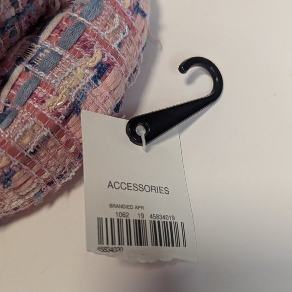 Chic Pink Tweed Newsboy Cap Cato Designs NWT - Picture 7 of 7